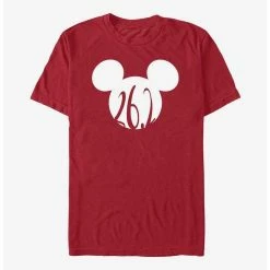 Coupon 😍 Disney Mickey Mouse 26.2 Marathon Ears T-Shirt 🎉