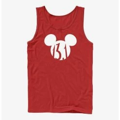 Promo ✔️ Disney Mickey Mouse 13.1 Half Marathon Ears Tank 🛒