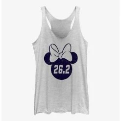 Discount ✔️ Disney Minnie Mouse 26.2 Marathon Ears 👧 Girls Tank 🎉