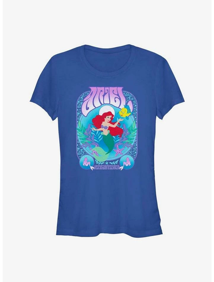Best Sale 😉 Disney The Little Mermaid Ariel 👧 Girls T-Shirt ❤️