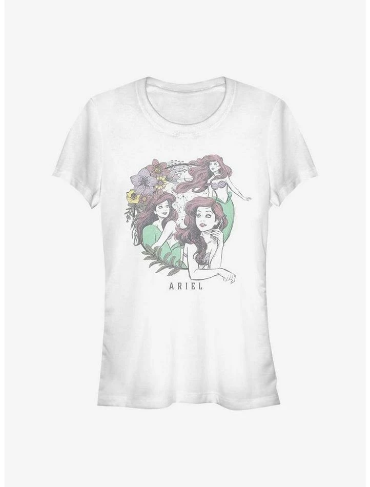 New ๐ Disney The Little Mermaid Astral Ariel ๐ง Girls T-Shirt ๐ฅฐ