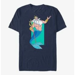 Wholesale 😀 Disney The Little Mermaid Triton Portrait T-Shirt 👍