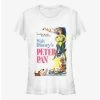 Outlet ⭐ Disney Peter Pan Vintage Poster 👧 Girls T-Shirt 🔔