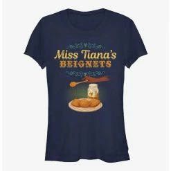 Coupon ✔️ Disney The Princess and the Frog Miss Tiana's Beignets 👧 Girls T-Shirt 🥰
