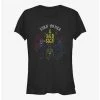 Best Pirce 😀 Disney Villains Born Under A Bad Sign 👧 Girls T-Shirt 🎉