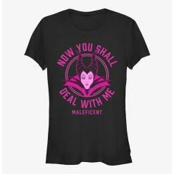 Deals 🎁 Disney Villains Deal With Maleficent 👧 Girls T-Shirt 🔥