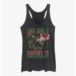 Outlet 😀 Disney Villains Bad 👧 Girls Rule 👧 Girls Tank 😉
