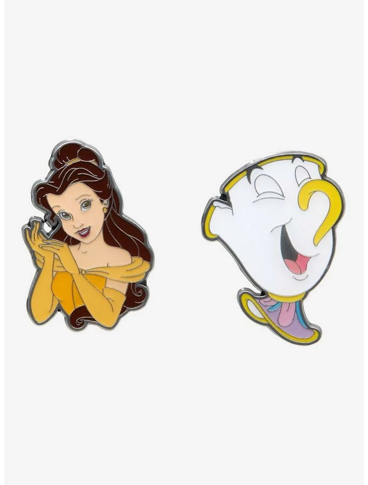 Top 10 ๐ Loungefly Disney Beauty And The Beast Belle & Chip Enamel Pin Set โ๏ธ