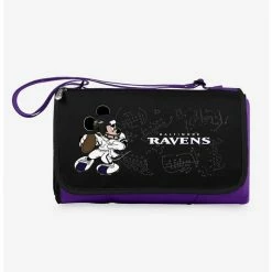 Best reviews of 😀 Disney Mickey Mouse NFL Baltimore Ravens Outdoor Picnic Blanket ⭐