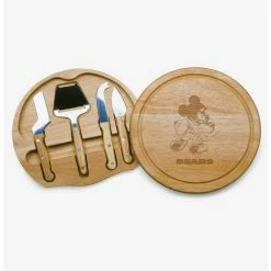 Best Pirce ๐ Disney Mickey Mouse NFL CHI Bears Circo Cheese Cutting Board & Tools Set ๐ฏ