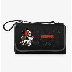 Budget 🛒 Disney Mickey Mouse NFL Cleveland Browns Outdoor Picnic Blanket 🎁