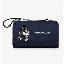 Coupon ๐ Disney Mickey Mouse NFL Denver Broncos Outdoor Picnic Blanket ๐