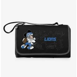 Outlet 😍 Disney Mickey Mouse NFL Detroit Lions Outdoor Picnic Blanket 🎉