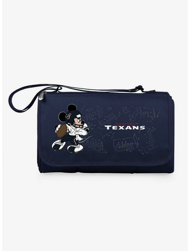 Coupon ๐งจ Disney Mickey Mouse NFL Houston Texans Outdoor Picnic Blanket ๐