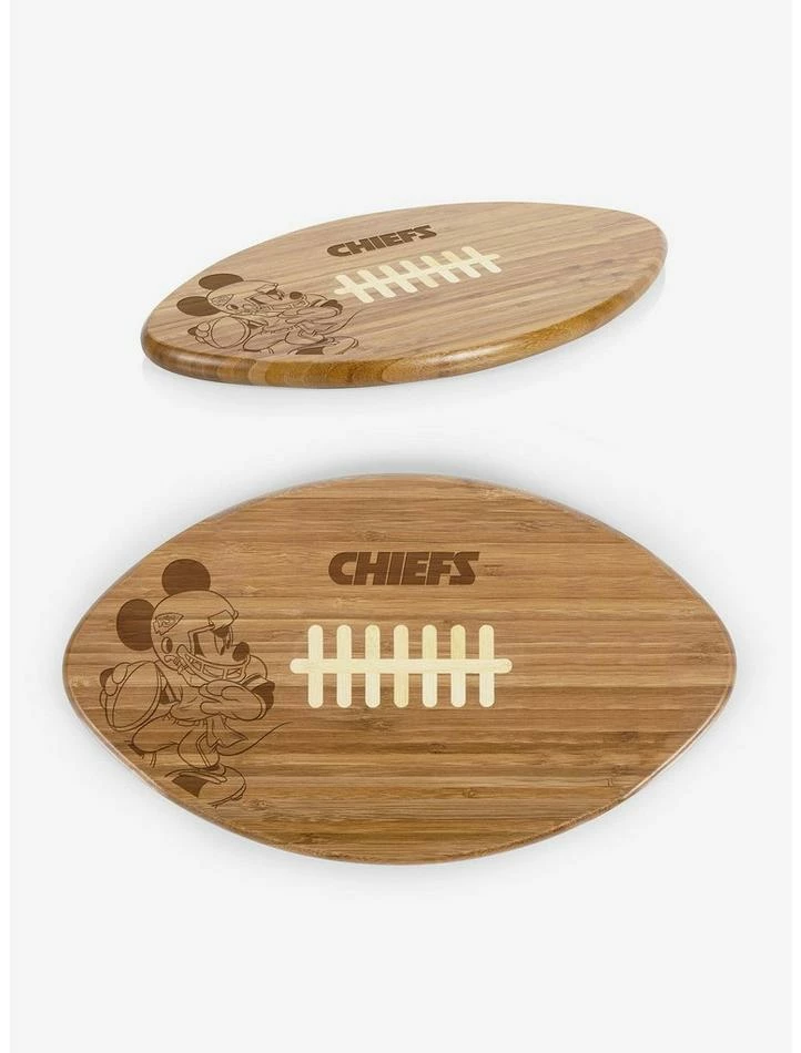 New 🤩 Disney Mickey Mouse NFL KC Chiefs Cutting Board 🌟 - Image 3
