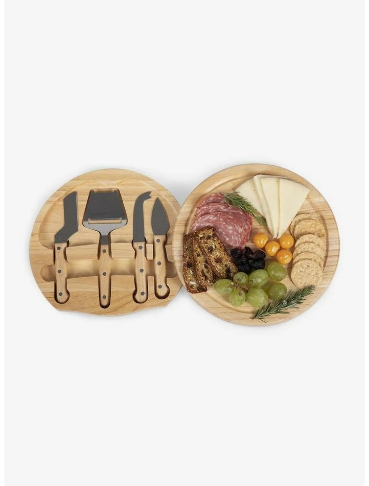 Flash Sale 🔔 Disney Mickey Mouse NFL PHL Eagles Circo Cheese Cutting Board & Tools Set 🌟 - Image 3