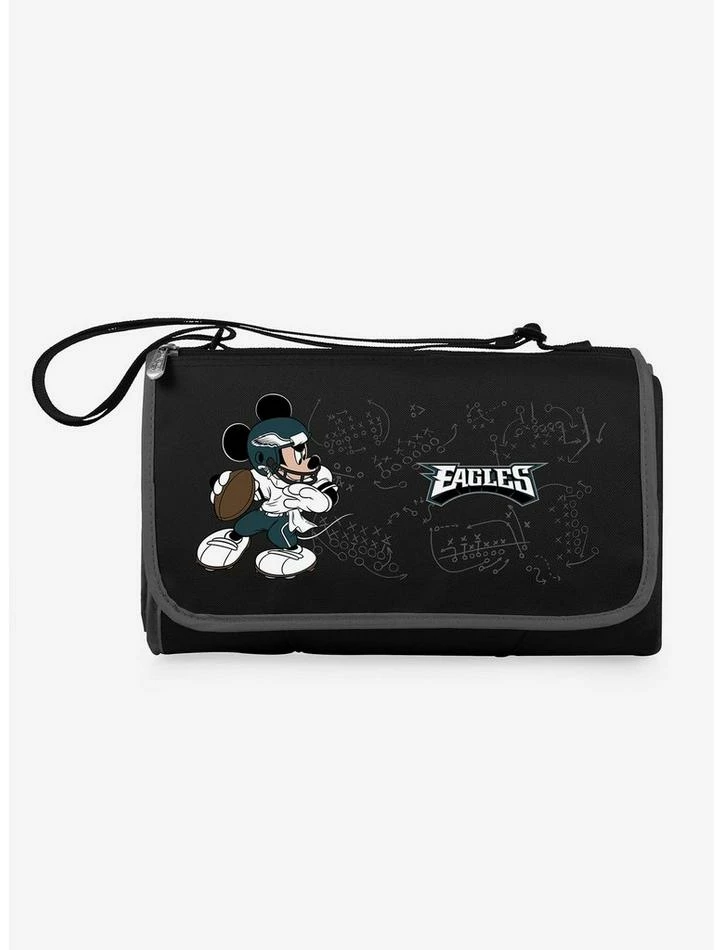 Promo ๐ Disney Mickey Mouse NFL Phi Eagles Outdoor Picnic Blanket ๐