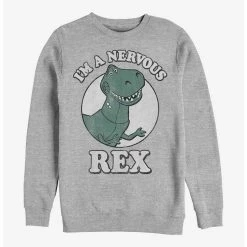 Best Pirce 😉 Disney Pixar Toy Story Nervous Rex Sweatshirt ✔️