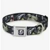 Coupon 🤩 Disney Nightmare Before 🔔 Christmas Character Group Cemetery Seatbelt Buckle 🦮 Dog Collar 👏
