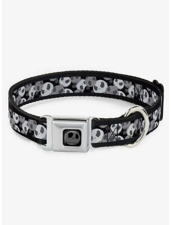 Coupon ๐คฉ Nightmare Before ๐ Christmas Jack Expression Stack Seatbelt Buckle ๐ Dog Collar ๐ฅฐ