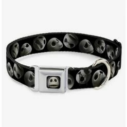 Top 10 🤩 Disney Nightmare Before 🎄 Christmas Jack Expressions Staggered Seatbelt Buckle 🐕 Dog Collar 👍