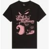 Buy 💯 The Nightmare Before 🎅 Christmas Wonderful Nightmare T-Shirt 🧨