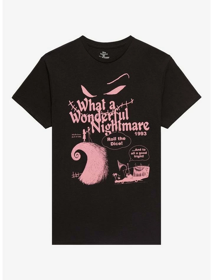 Buy ๐ฏ The Nightmare Before ๐
Christmas Wonderful Nightmare T-Shirt ๐งจ