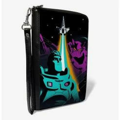 Budget ⭐ Disney Pixar Lightyear Buzz Zip Around Wallet 💯