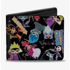 Deals ✔️ Disney Villains Don't Call Us Cute Bifold Wallet ⌛
