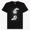 Cheapest 🎉 The Nightmare Before 🎁 Christmas Celestial Boyfriend Fit 👧 Girls T-Shirt 😀