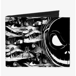 Wholesale 🧨 The Nightmare Before 🎁 Christmas Town Bifold Wallet ✔️