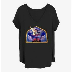 Best Pirce 🎁 Disney Aladdin Flying Carpet 👧 Girls T-Shirt Plus Size 👍
