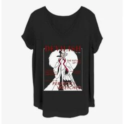 Best reviews of 👏 Disney Cruella Devilish Vogue 👧 Girls T-Shirt Plus Size 🎉