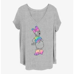 Cheap 🔥 Disney Daisy Duck Daisy Dye 👧 Girls T-Shirt Plus Size ⌛