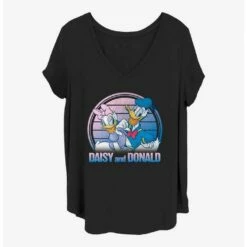 Deals ✔️ Disney Donald Duck Daisy and Donald 👧 Girls T-Shirt Plus Size 🎁