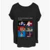 Coupon 🧨 Disney Princesses Drama Meme 👧 Girls T-Shirt Plus Size 👏