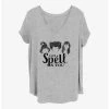 Best reviews of ✨ Disney Hocus Pocus I Put A Spell On You 👧 Girls T-Shirt Plus Size 💯