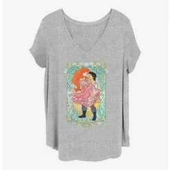 Promo ⭐ Disney The Little Mermaid Ariel Ever After 👧 Girls T-Shirt Plus Size 😍