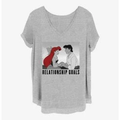 Best deal 😉 Disney The Little Mermaid Prince Eric Goals 👧 Girls T-Shirt Plus Size 🤩