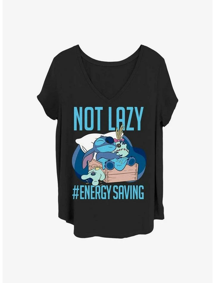 Top 10 🎁 Disney Lilo & Stitch Lazy Energy 👧 Girls T-Shirt Plus Size 😍