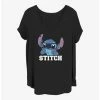 Wholesale 👏 Disney Lilo & Stitch Smart Stitch 👧 Girls T-Shirt Plus Size ✔️