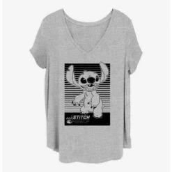 Cheap 🎁 Disney Lilo & Stitch Liner 👧 Girls T-Shirt Plus Size 🔥