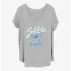 Coupon 🎁 Disney Lilo & Stitch Wink 👧 Girls T-Shirt Plus Size 🌟