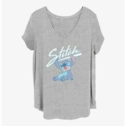 Coupon 🎁 Disney Lilo & Stitch Wink 👧 Girls T-Shirt Plus Size 🌟