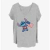 Best reviews of 🎉 Disney Lilo & Stitch Tropic Stitch Flag 👧 Girls T-Shirt Plus Size 💯
