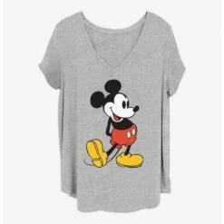 Best Sale 🔔 Disney Mickey Mouse Classic Mickey 👧 Girls T-Shirt Plus Size 🧨