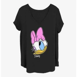 Buy 🧨 Disney Mickey Mouse Daisy Big Face 👧 Girls T-Shirt Plus Size 🔥