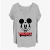 Flash Sale ✔️ Disney Mickey Mouse Heads Up 👧 Girls T-Shirt Plus Size 🎁