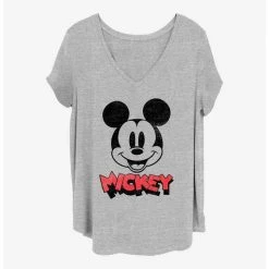 Flash Sale ✔️ Disney Mickey Mouse Heads Up 👧 Girls T-Shirt Plus Size 🎁