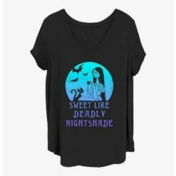 Discount 👏 Disney The Nightmare Before 🔔 Christmas Sally Sweet Like Nightshade 👧 Girls T-Shirt Plus Size 🎁